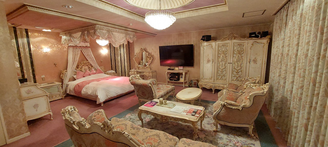 ホテルプラザアネックスVIPの室内